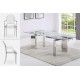 Ensemble Table de repas Design extensible CUSTOM et 4 chaises