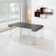 Table Console Extensible New York Chêne Gris