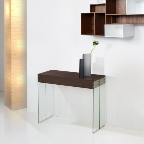 Table Console Extensible New York Wengé